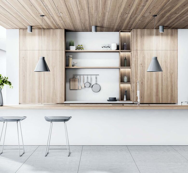 Küchen-Elemente mit CARAT kitchen+space planen 